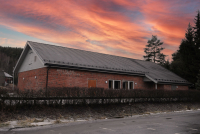 "Rikets Sal" - Jehova Vitners forsamlingslokale i Hønefoss